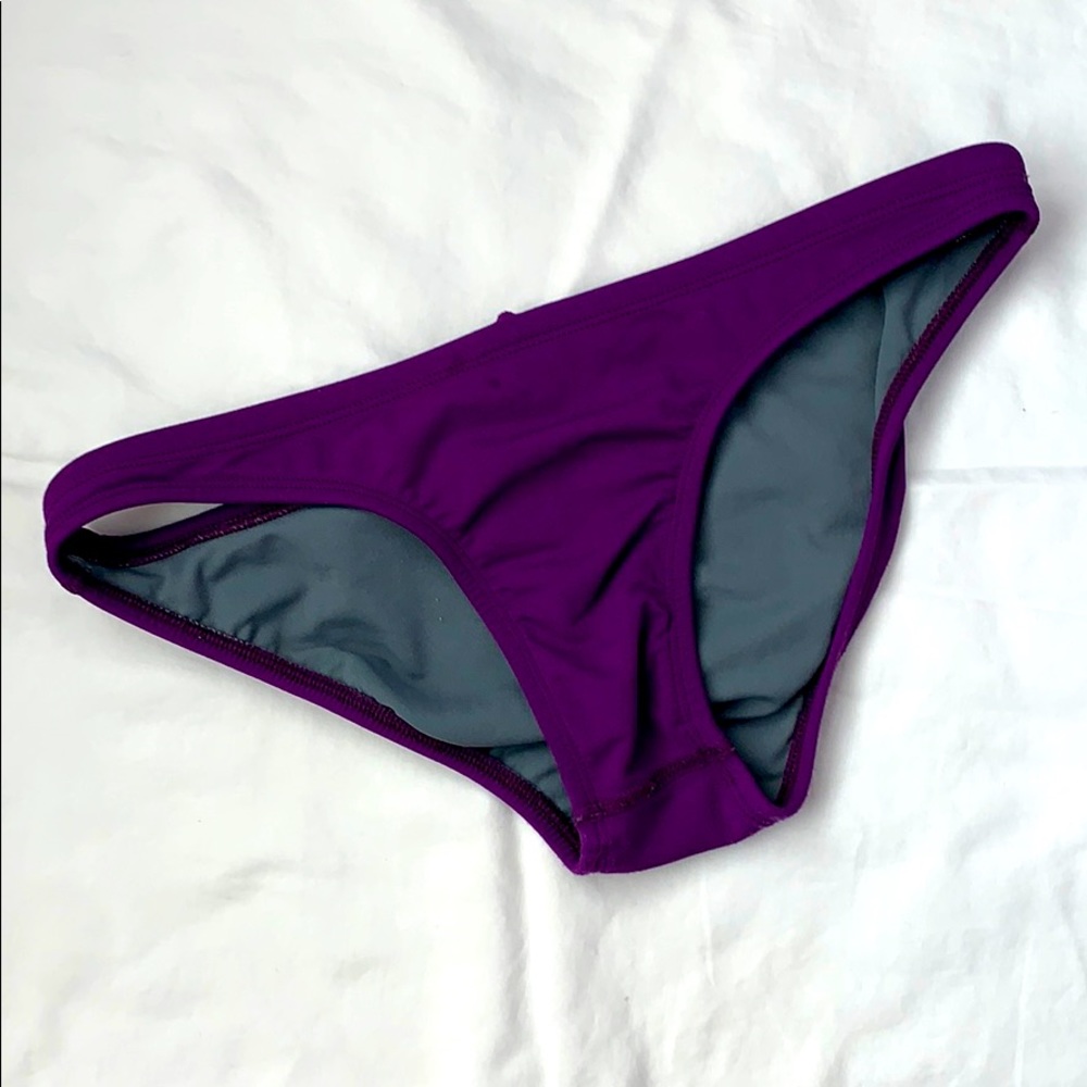 Purple Women’s Bikini Bottom - Sleek Classic Swim Brief
